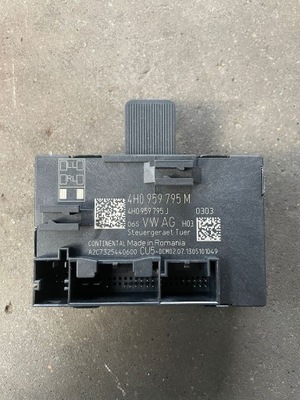 Vw touareg модуль блок керування двері 4h0959795m фото №1