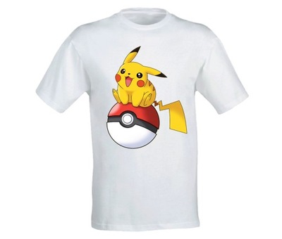 Koszulka T-shirt Pokemon Pikachu Cute Cool 140