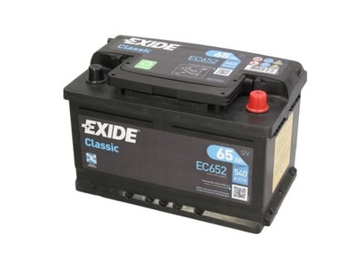 АККУМУЛЯТОР EXIDE 12V 65AH/540A КЛАСИЧЕСКИЙ P+