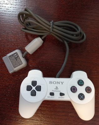 Playstation Original PSX Controller Pad SCPH-1080 | White | Biały