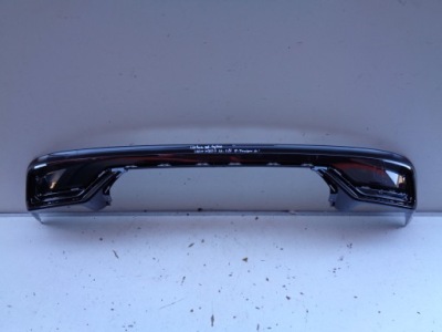 Молдинг бампера задня накладка volvo xc60 ii 21- lift r-design фото №1