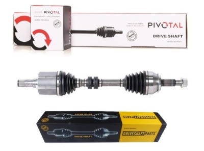 Привідний вал nissan qashqai 2 renault kadjar 1.6dci ліва фото №1