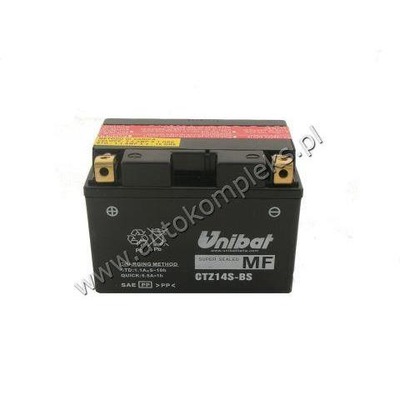 AKUMULIATORIUS UNIBAT CTZ14S-BS 12V 11,2 AH 