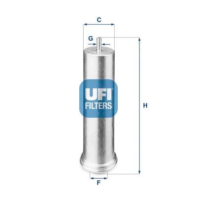 UFI 31.851.00 FILTRAS DEGALŲ 