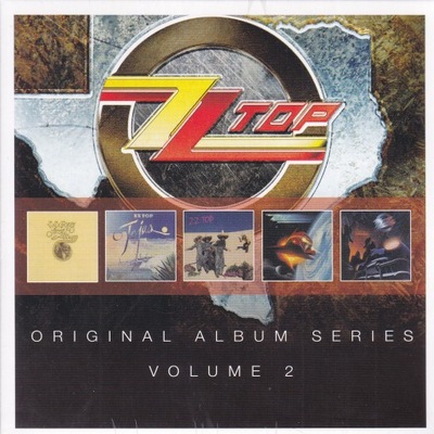 5 CD- ZZ TOP- ORIGINAL ALBUM SERIES VOLUME 2 (NOWA W FOLII)
