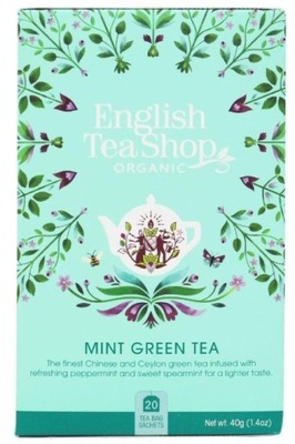 Herbata zielona English Tea Mint Green Tea 20x2g