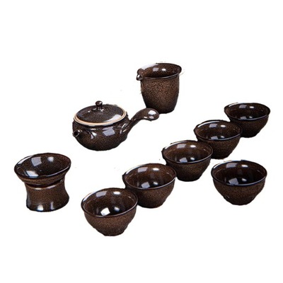 1 Zestaw Ceramiczny ręcznie robiony czajniczek