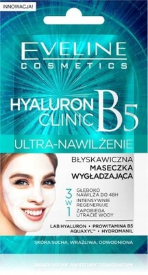 Eveline Hyaluron Clinic B5 Maseczka wygładzająca