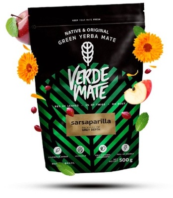 Yerba Verde Mate Green Sarsaparilla 500g