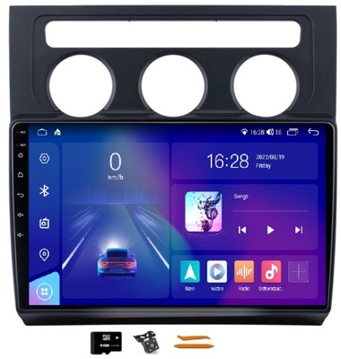 RADIO ANDROID NAVEGACIÓN XQ430S QLED CARPLAY LTE GPS DSP VW TOURAN I 03-10  