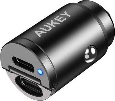 Ładowarka Aukey CCA4 2x USBC (CCA4 BK)