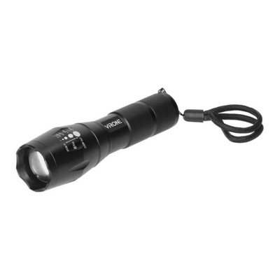 LINTERNA ORNO DIODO LUMINOSO LED CREE 10W VIRONE LT-5 CON ZOOMEM 3XAAA  