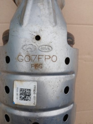 Dpf фильтр частиц твердых kia rio iv lift 1.0 t-gdi фото №1