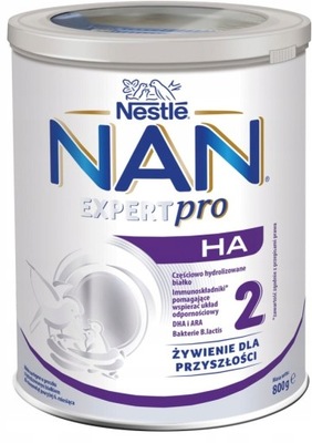 NESTLE NAN EXPERT PRO HA 2 MLEKO NASTĘPNE 800g