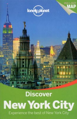DISCOVER NEW YORK CITY Nowy Jork Przewodnik LONELY PLANET with pull-out map