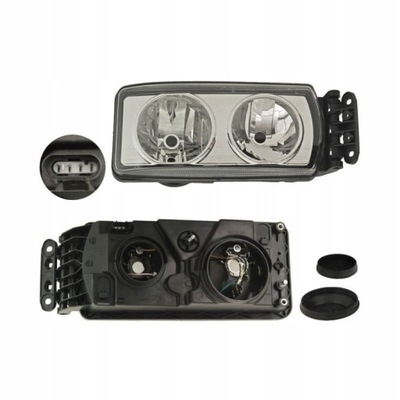 Iveco eurocargo stralis фара prfzedni лампа перед правая гомологация eu фото №1