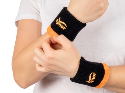 ELASTYCZNA OPASKA NA NADGARSTEK SPORTOWA NA SIŁOWNIE POCHŁANIACZ POTU