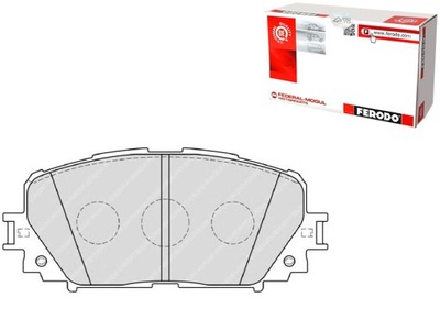 FERODO КОЛОДКИ ТОРМОЗНЫЕ GREAT WALL VOLEEX C20R TOY