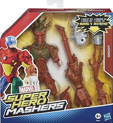 Super Hero Mashers GROOT & MARVEL`S DESTROYER