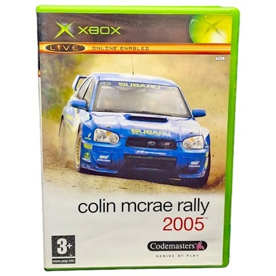 Gra Colin McRae Rally 2005 XBOX wyścigi, unikat Microsoft Xbox Classic