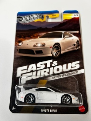 HOT WHEELS FAST & FURIOUS JBY30 TOYOTA SUPRA BRIAN O'CONNER