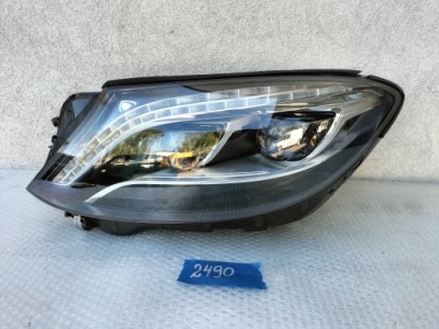 Mercedes s klasa w222 intelligent фара led левый szczecin- poznań 2490 фото №1
