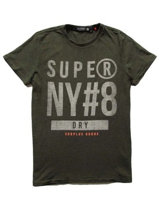 Superdry Surplus. NY * męski T-shirt * koszulka L