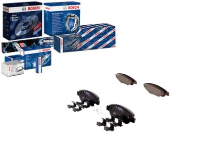 Комплект гальмівних колодок гальмівних bosch 044650h020 13046 фото №1