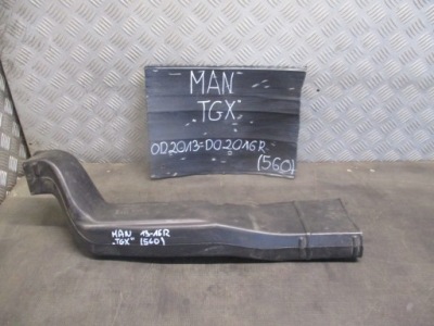 Канал воздуха man tgx 13-16r 81619500360 фото №1