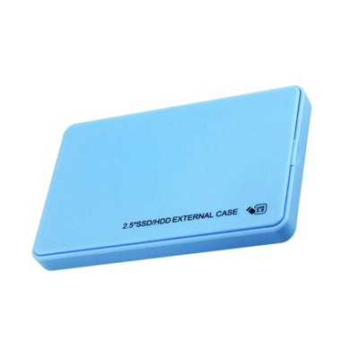 2,5-calowy zewnętrzny przenośny dysk twardy USB 3.0, niebieski