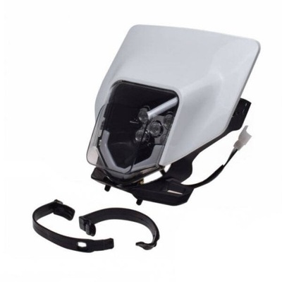 Owiewka przednia z lampą LED motocyklowa biała