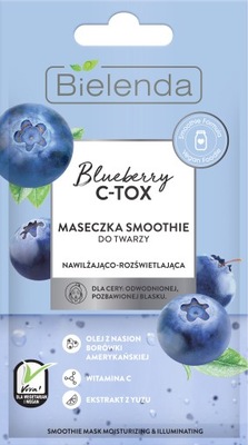 Bielenda C-Tox Maseczka Blueberry Nawilżająca