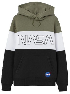 Bluza chłopięca NASA z kapturem 134/140cm
