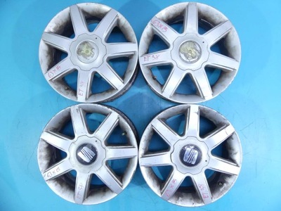 4 PIEZAS DISCOS DE ALEACIÓN LIGERA (DE TITANIO) SEAT LEON I TOLEDO II R15 15