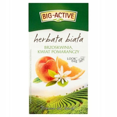 Big-Active Herbata biała brzoskwiniowa kwiat pomar