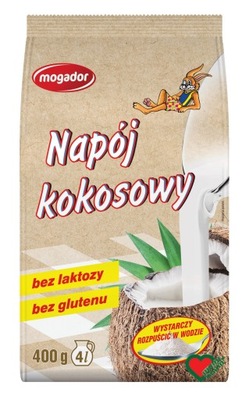 NAPÓJ KOKOSOWY W PROSZKU 400g MOGADOR