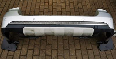 Mercedes ml w164 05-10 бампер задня kpl демонтаж фото №1