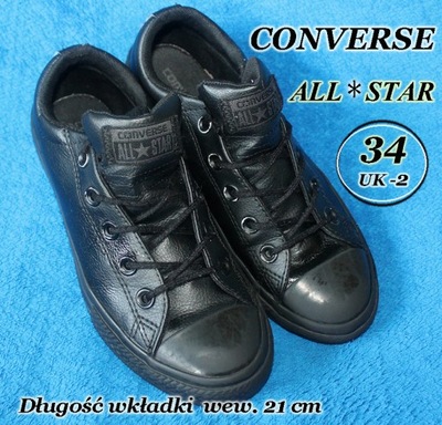 Converse All*Star Buty skórzane - 34