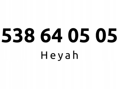 538-64-05-05 | Starter Heyah (640 505) #B