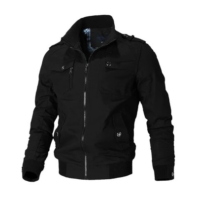 Men Military Jackets Chaquetas Stand-up Collar Cas