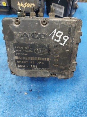 Насос abs kia carnival 0k56t437ae фото №1