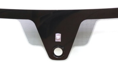 Скло лобове передня dacia duster ii 17- +датчик фото №1