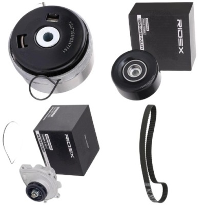 Набор ремень распределительного вала + насоса воды ridex 3096w0540 к opel zafira b a05 фото №1