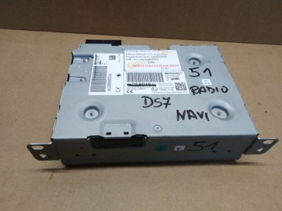 Радио считыватель навигации citroen ds7 9825694580 фото №1