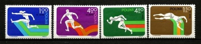 Polska znaczki pocztowe ( Sport) ( czyste ) 1975 r.