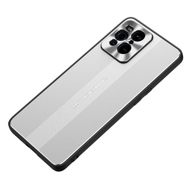 2021 NOWYCH MODA DE METAL FORRO AL TELÉFONO PARA OPPO ZNAJDZ X3 X5 PRO TPU  