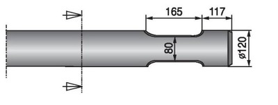 ВСТАВКА MŁOT ГИДРАВЛИЧЕСКИЙ ATLAS COPCO MB 1200