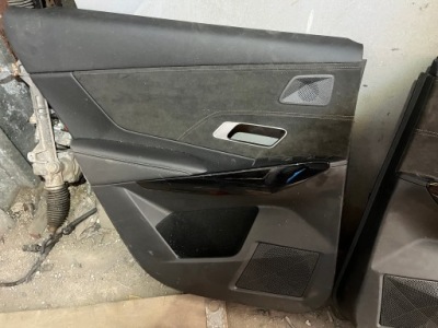 Обшивка задній ліва citroen ds7 19- оббивка шкіра фото №1