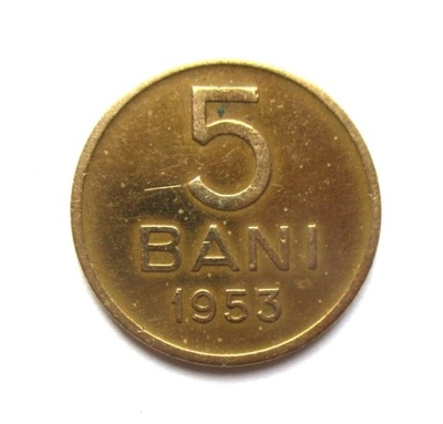 5 Bani 1953 r.- Rumunia
