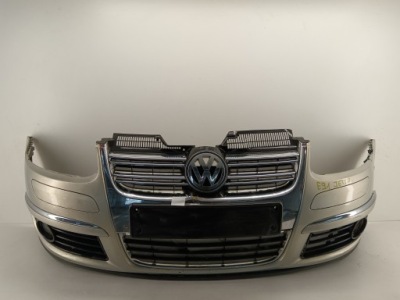 Бампер передний перед решётка радиатора vw jetta 05-10 фото №1